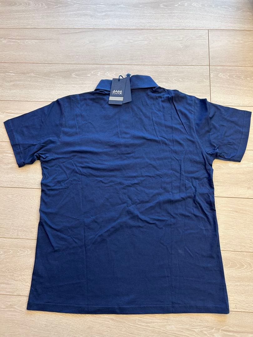 mutaMARINE ムータ　ポロシャツ　ネイビー　7新品