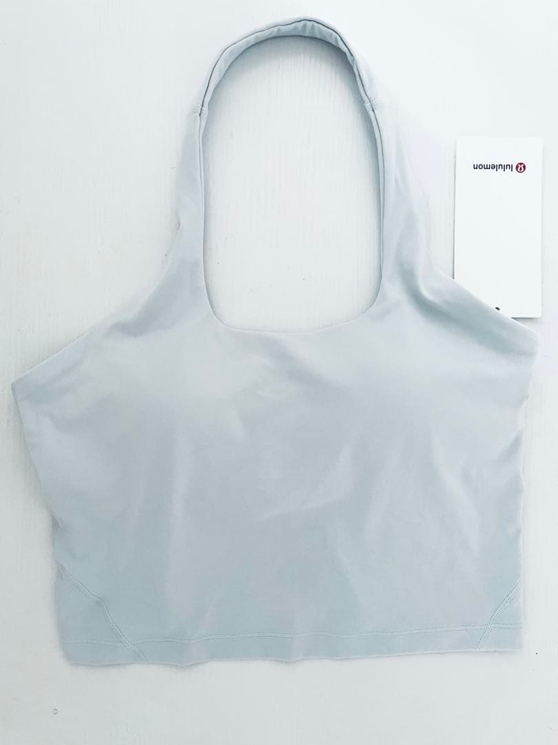 新品タグ付 lululemon Alein スクエアネックホルタータンクトップ８