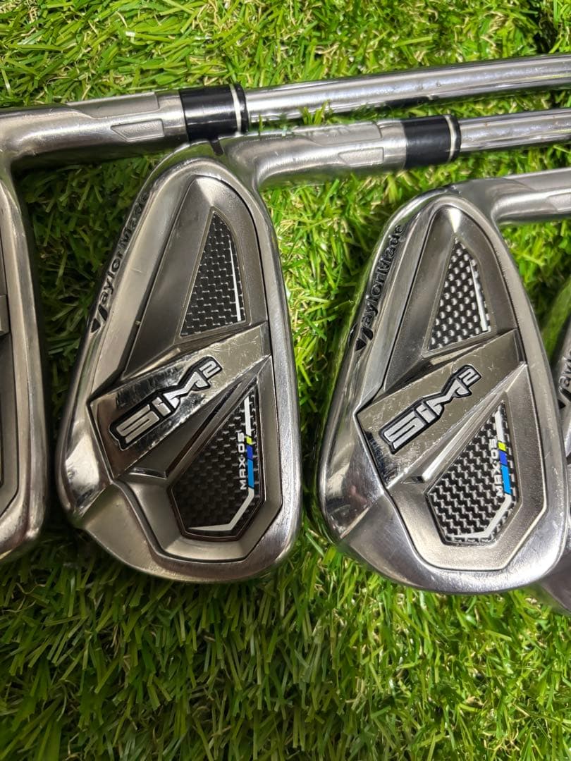 シム2 マックス OS アイアン 6-pw 5本セット KBS MAX mt S