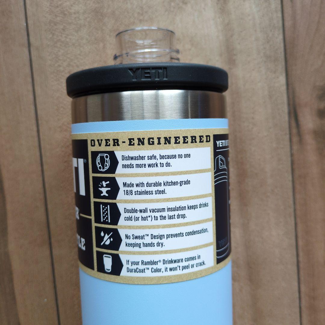 YETI RAMBLER イエティ タンブラー yeti ステッカー付　18oz