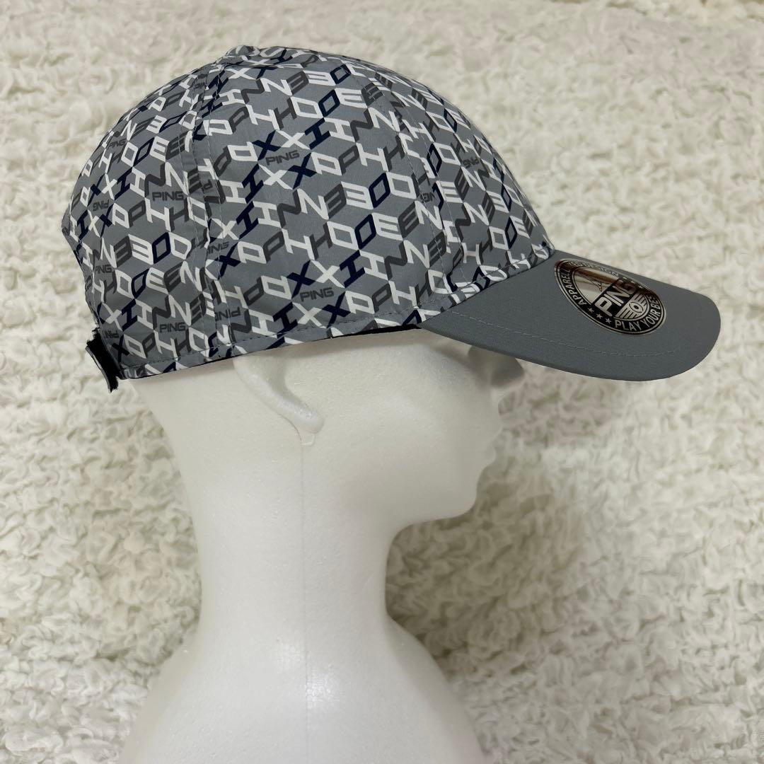 【新品・未使用品】 PING キャップ グレー　非売品