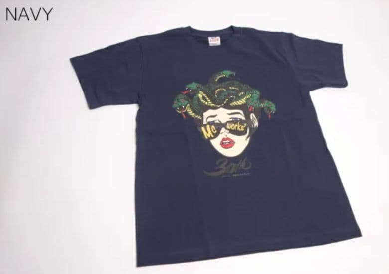 MCワークス 30th記念Tシャツ メデューサ