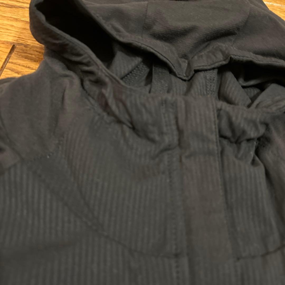 ルルレモン　lululemon リバーシブルフルジップパーカー　黒　サイズS M