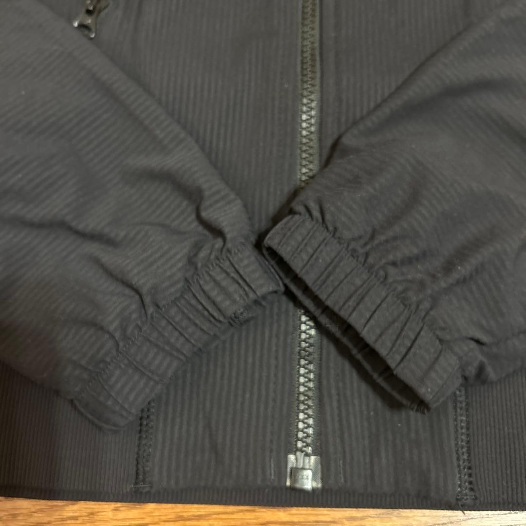 ルルレモン　lululemon リバーシブルフルジップパーカー　黒　サイズS M