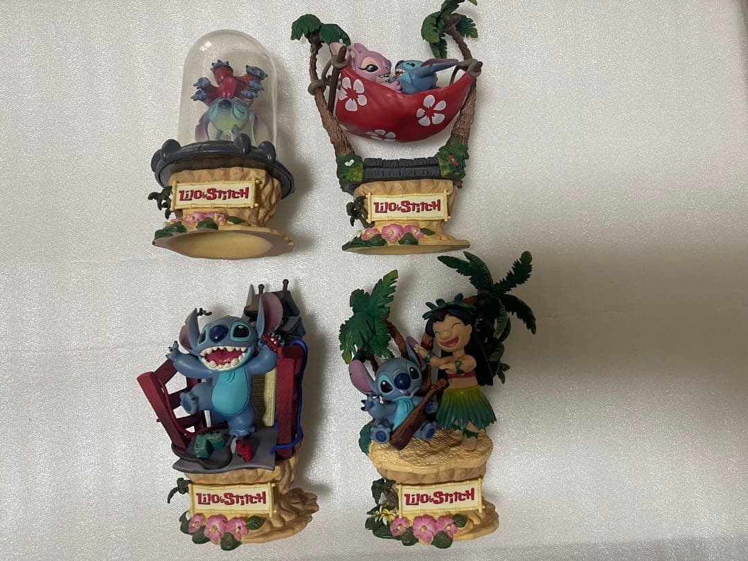 週末特価　リロ＆スティッチ フォーメーションアーツ 4種セット