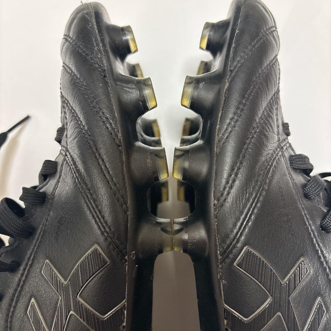 希少❣️asics サッカーシューズ DSライト 24.5　黒　スパイク　軽量