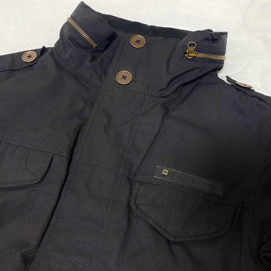 【686╳CROOKS&CASTLES】スノボウェア限定コラボ 黒ブラック（M）
