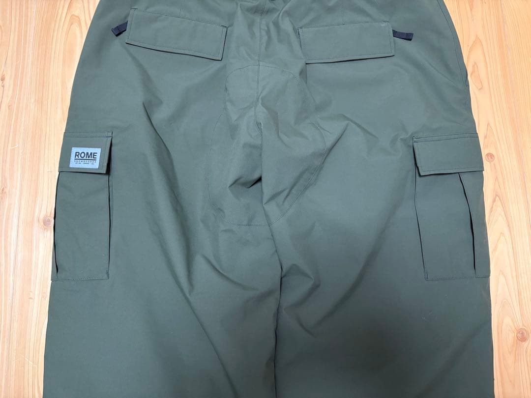 ROMESDS BAGGY CARGO PANTS XXLサイズアーミーグリーン