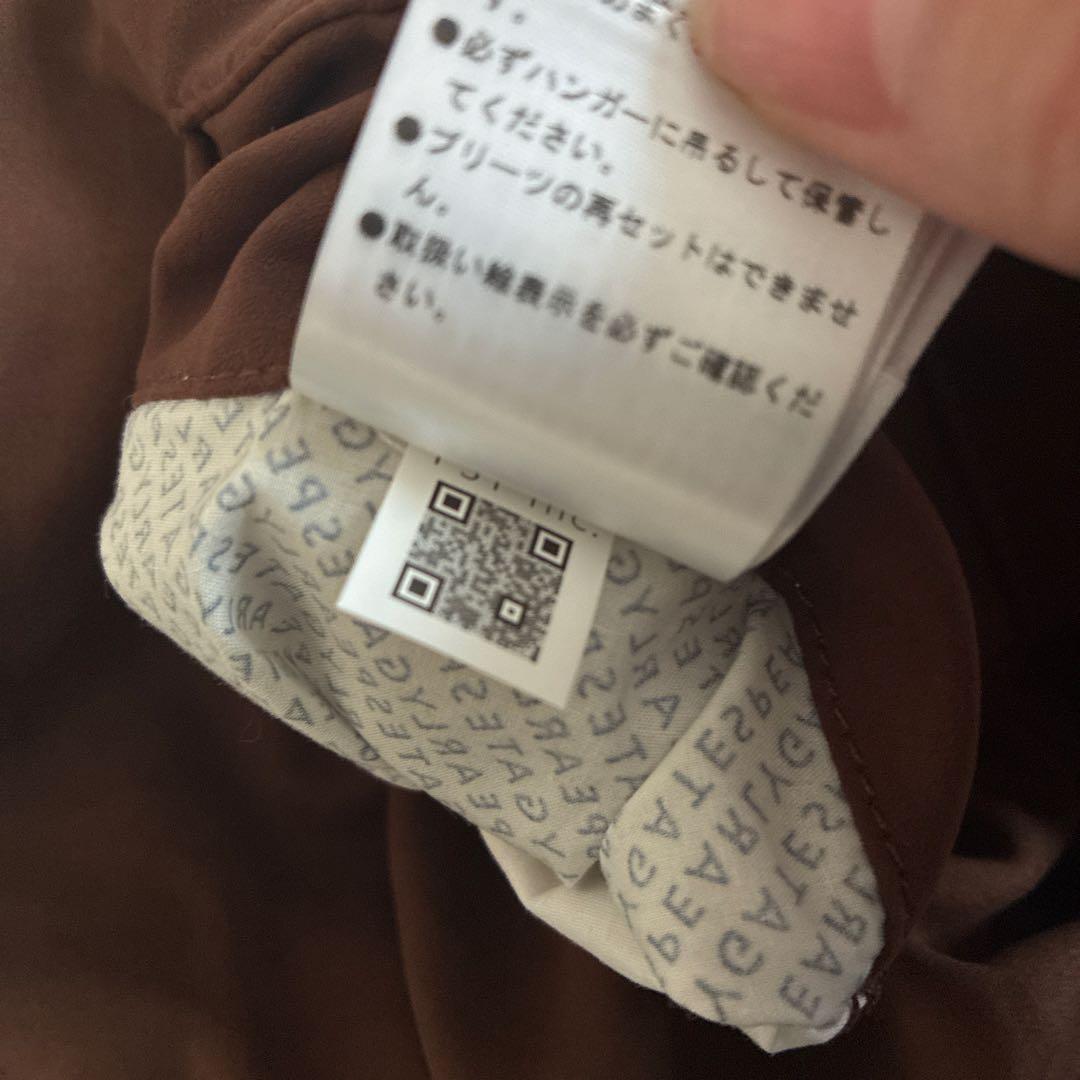 【新品】PEARLY GATES ブラウン プリーツスカート