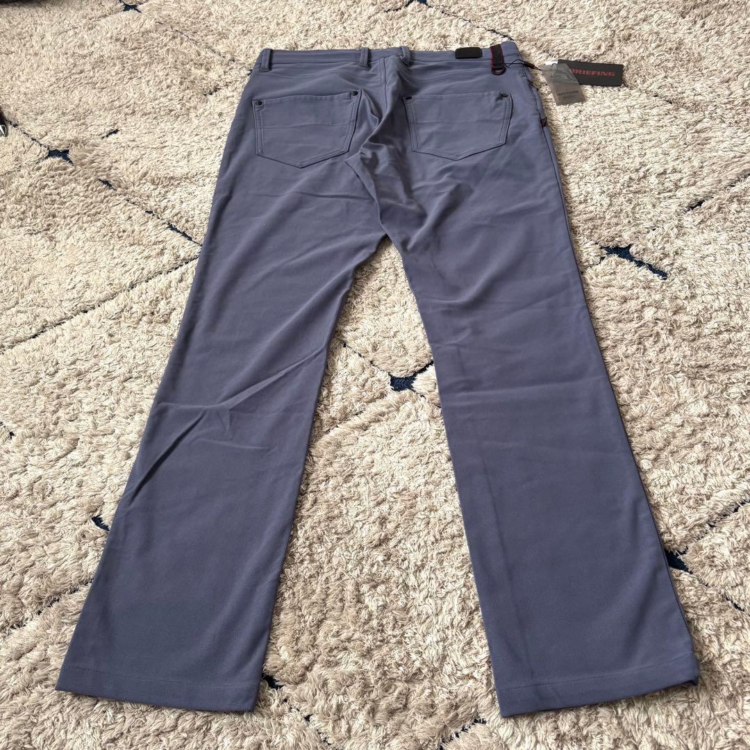 【タグ付き✨】ブリーフィング　パンツ　ストレッチ　Ｌ　ブルー系　長ズボン　ゴルフ