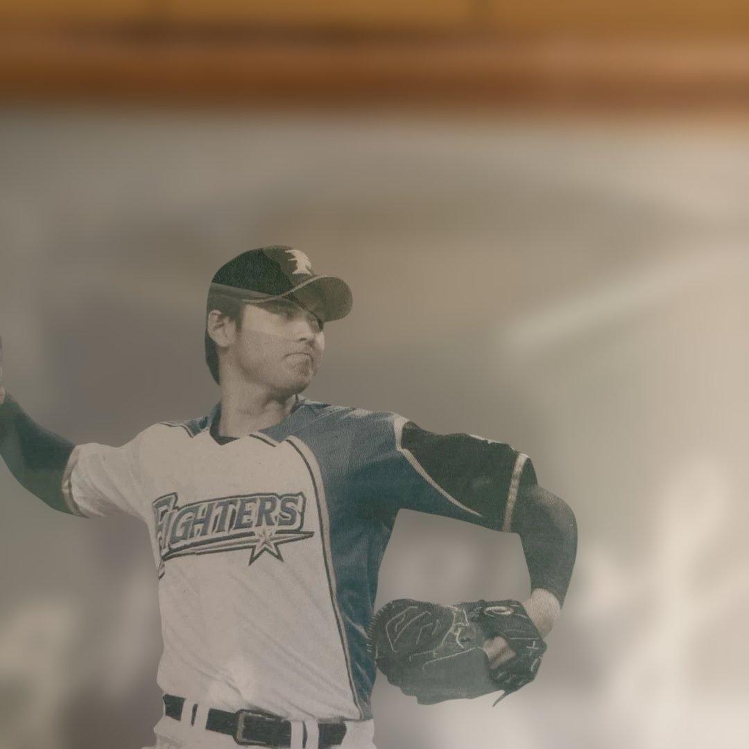 大谷翔平 デザインフレーム サイン入り