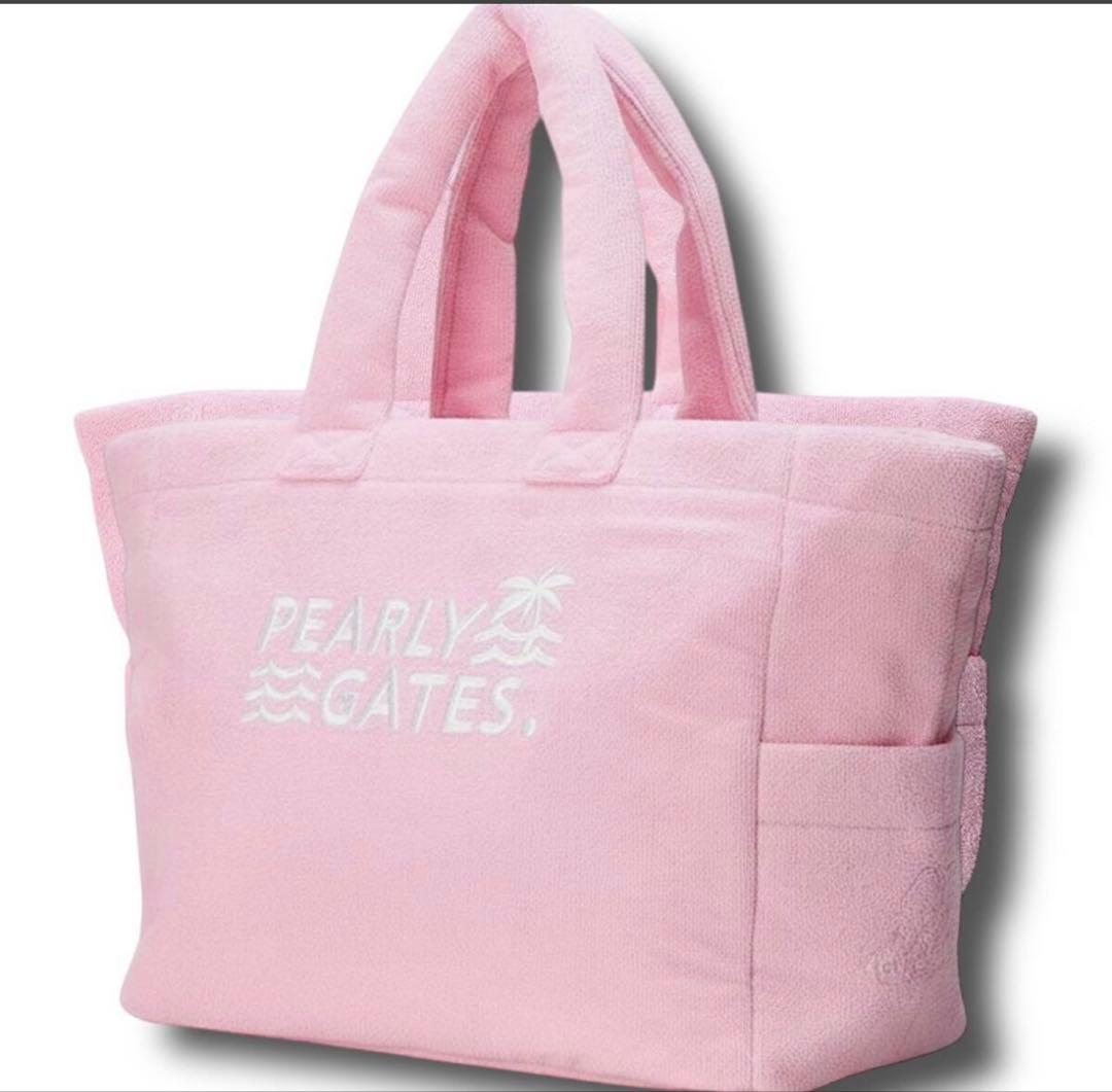 PEARLY GATES ピンク トートバッグ