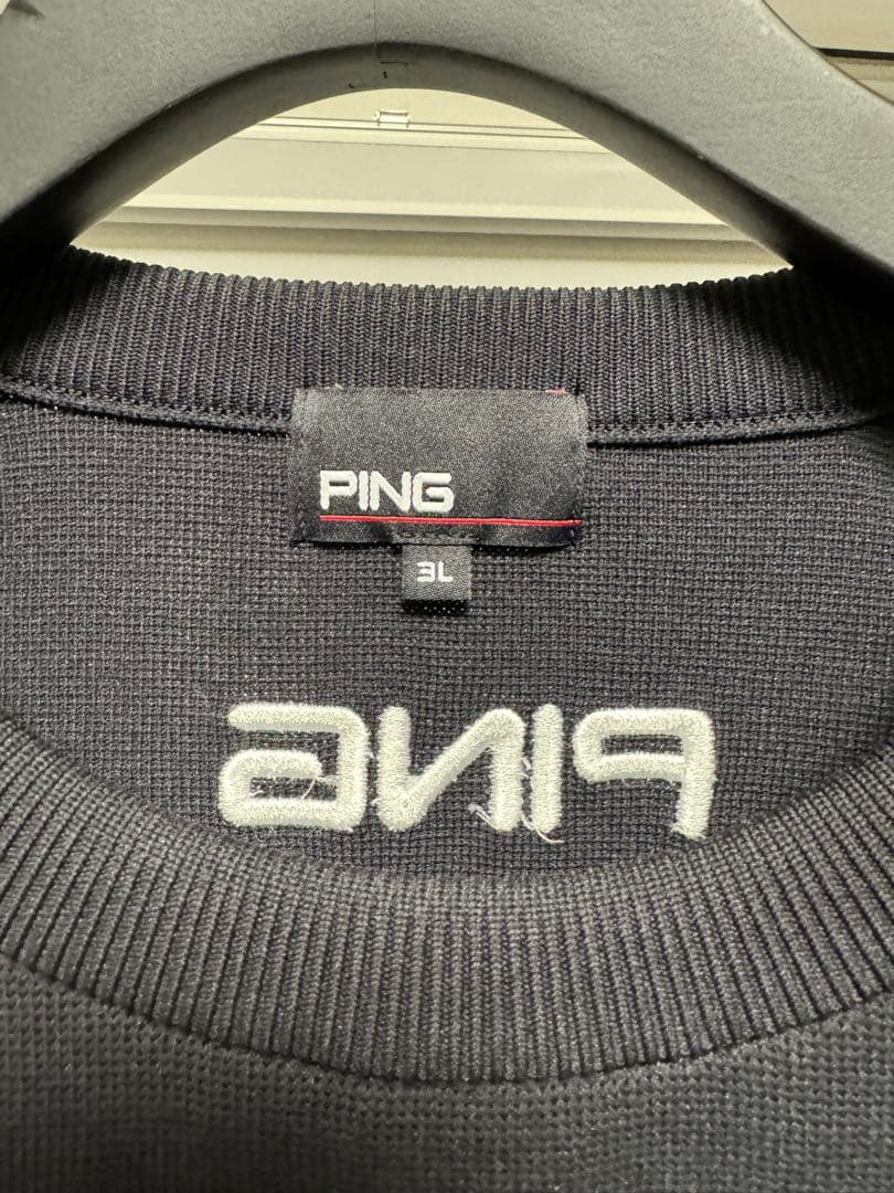 PING ブラックセーター 3L