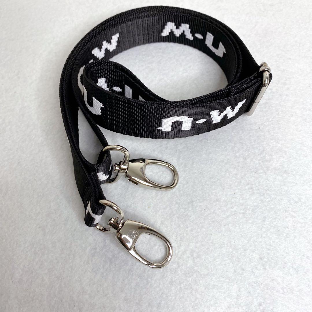 【未使用】MUスポーツ 相良刺繍トンネルモチーフポーチ 2way タグ付き