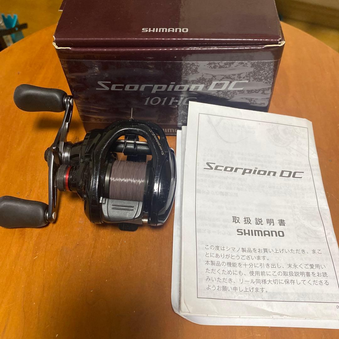 シマノスコーピオンDC101HG 左巻き