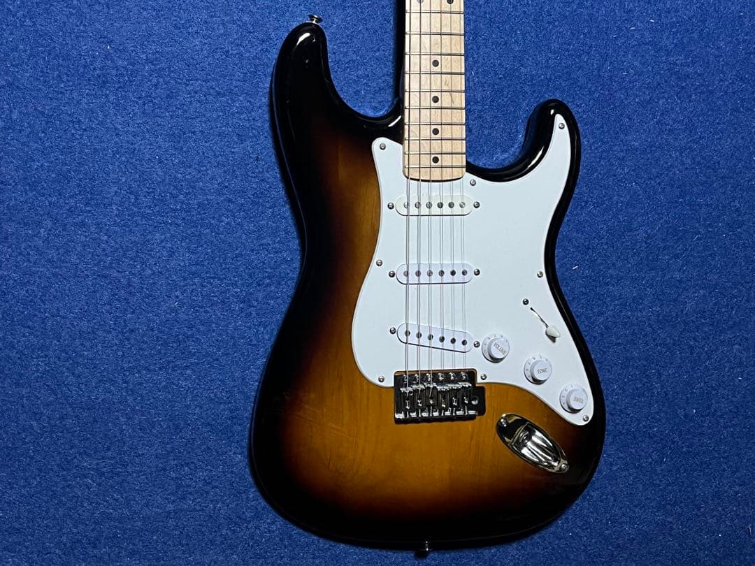 Squierエレキギター 21フレット　タバコサンバースト