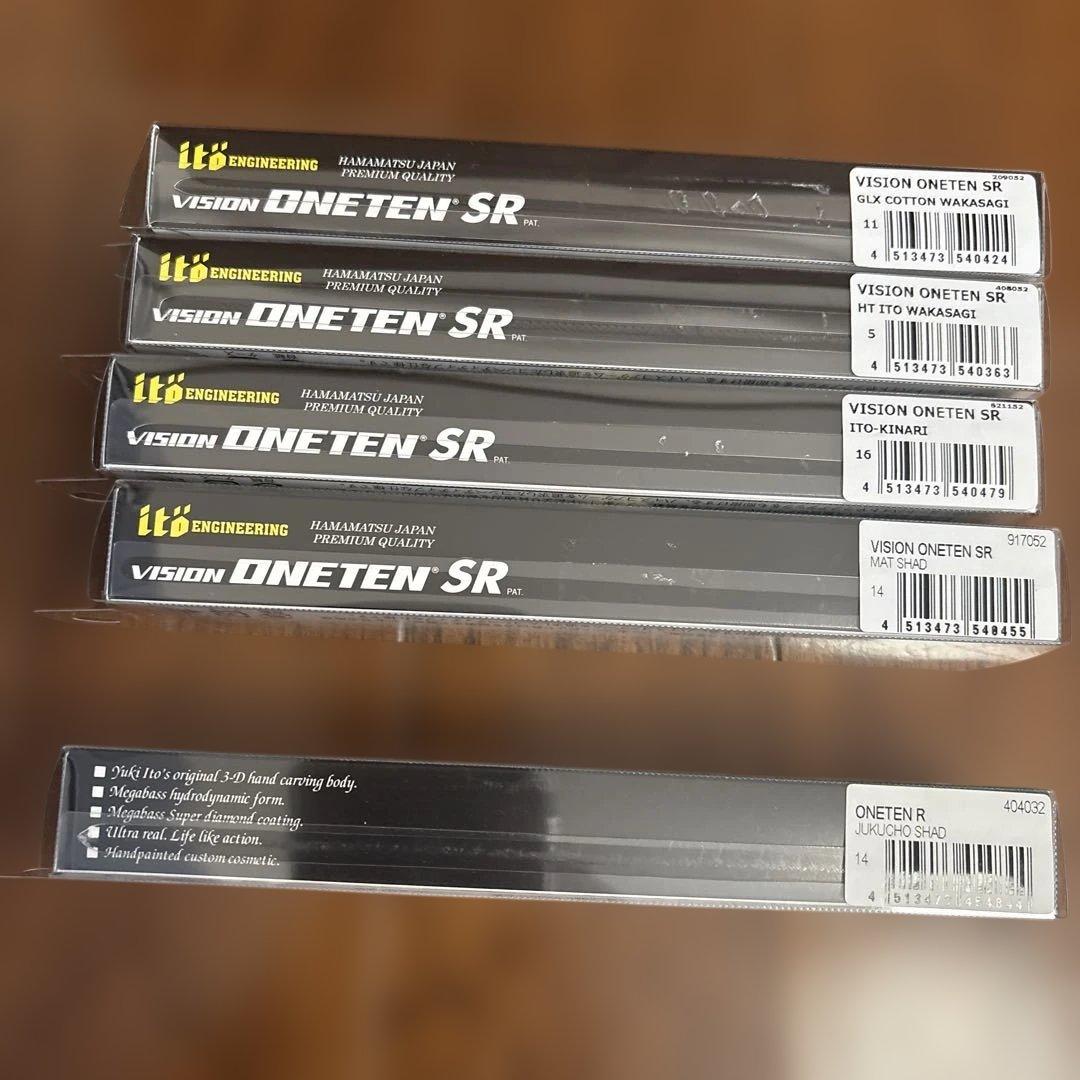 メガバスVISION ONETEN SR/R 16個セット新品未使用