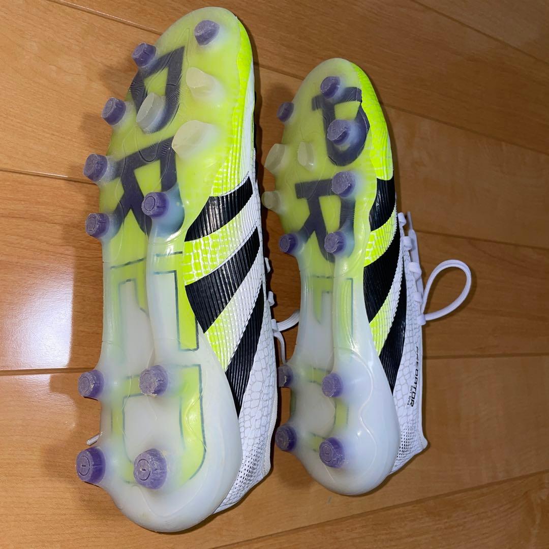 かずやずか　プレデターPRO HG/AG サッカースパイク　25センチ