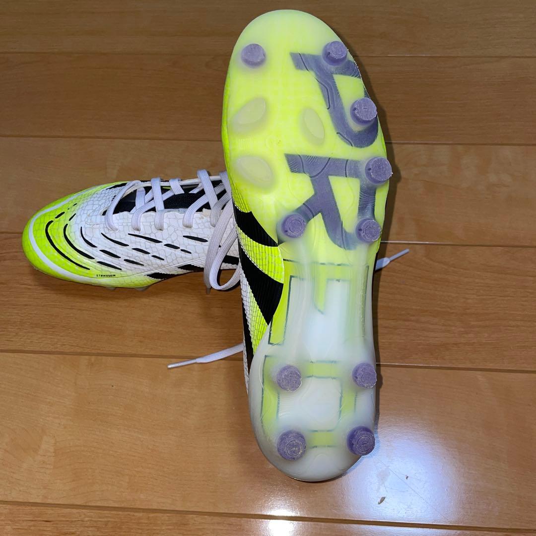 かずやずか　プレデターPRO HG/AG サッカースパイク　25センチ