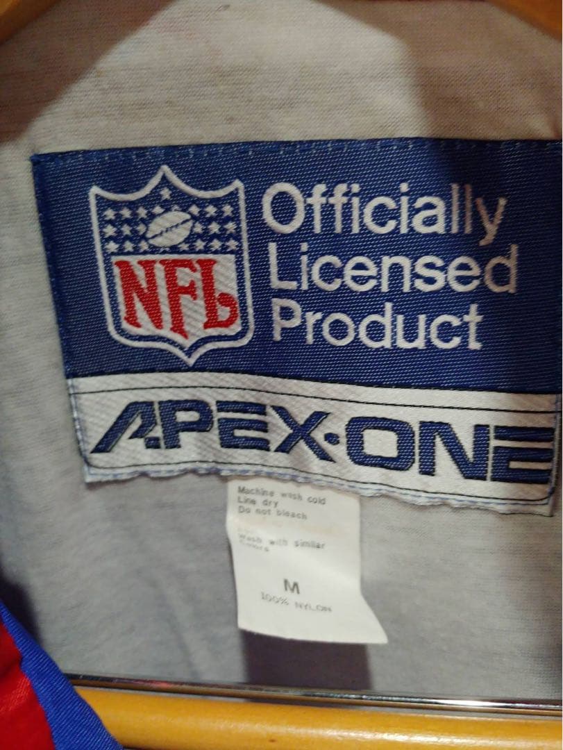 NFL·ニューヨーク·ジャイアンツ·ジャケット　M　青×赤