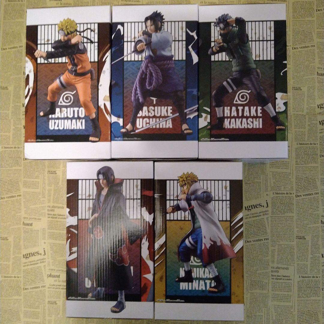 NARUTO　フィギュアセット　グランディスタ　5種