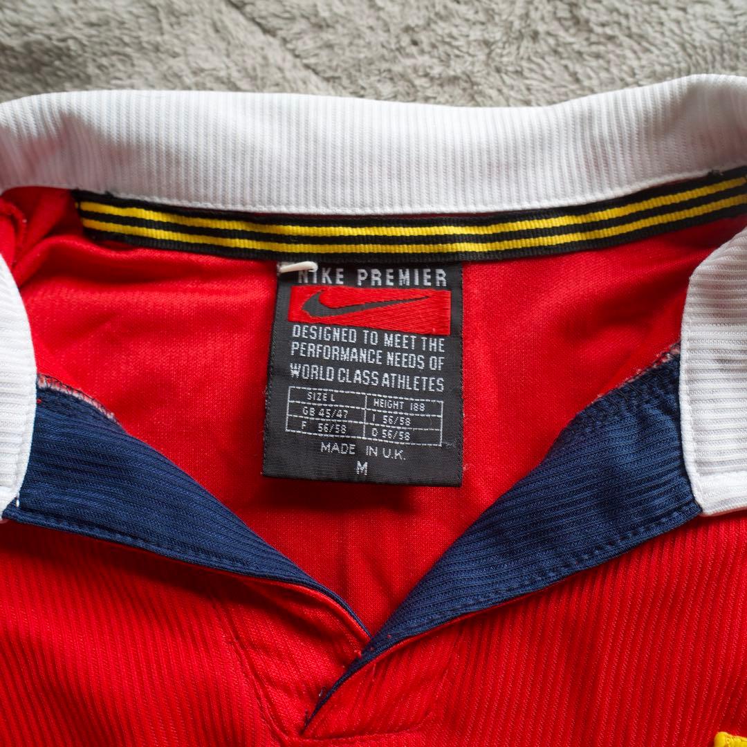 90s NIKE イングランド製　アーセナル　オフィシャルtシャツ