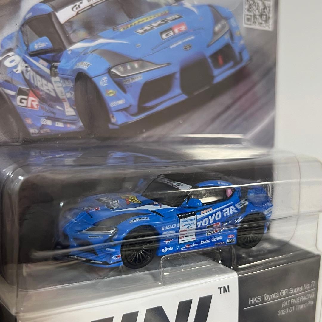 MINIGT トヨタ GRスープラ D1グランプリ HKS 77号車 日本限定