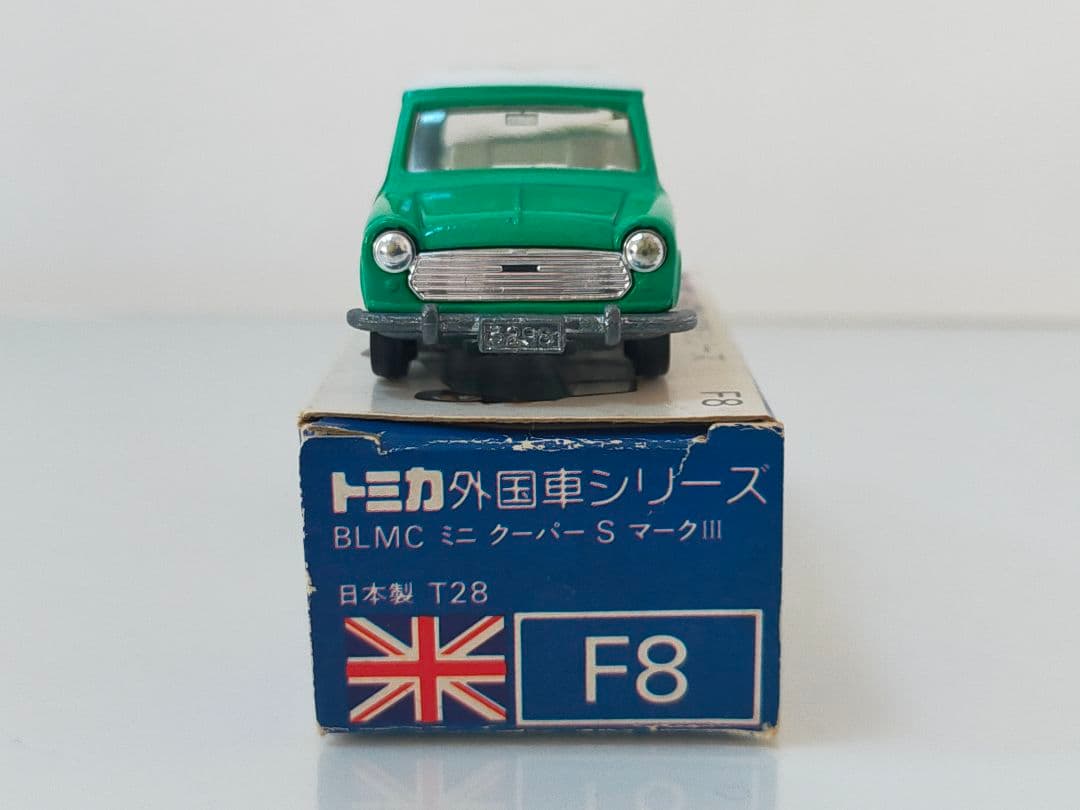 リプトン BLMC ミニクーパー 青箱 トミカ 日本製 耳あり