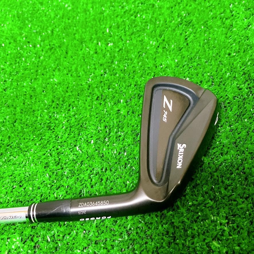 【極美品】SRIXON Z745 ゴルフアイアン 4番 右 S 限定ブラック