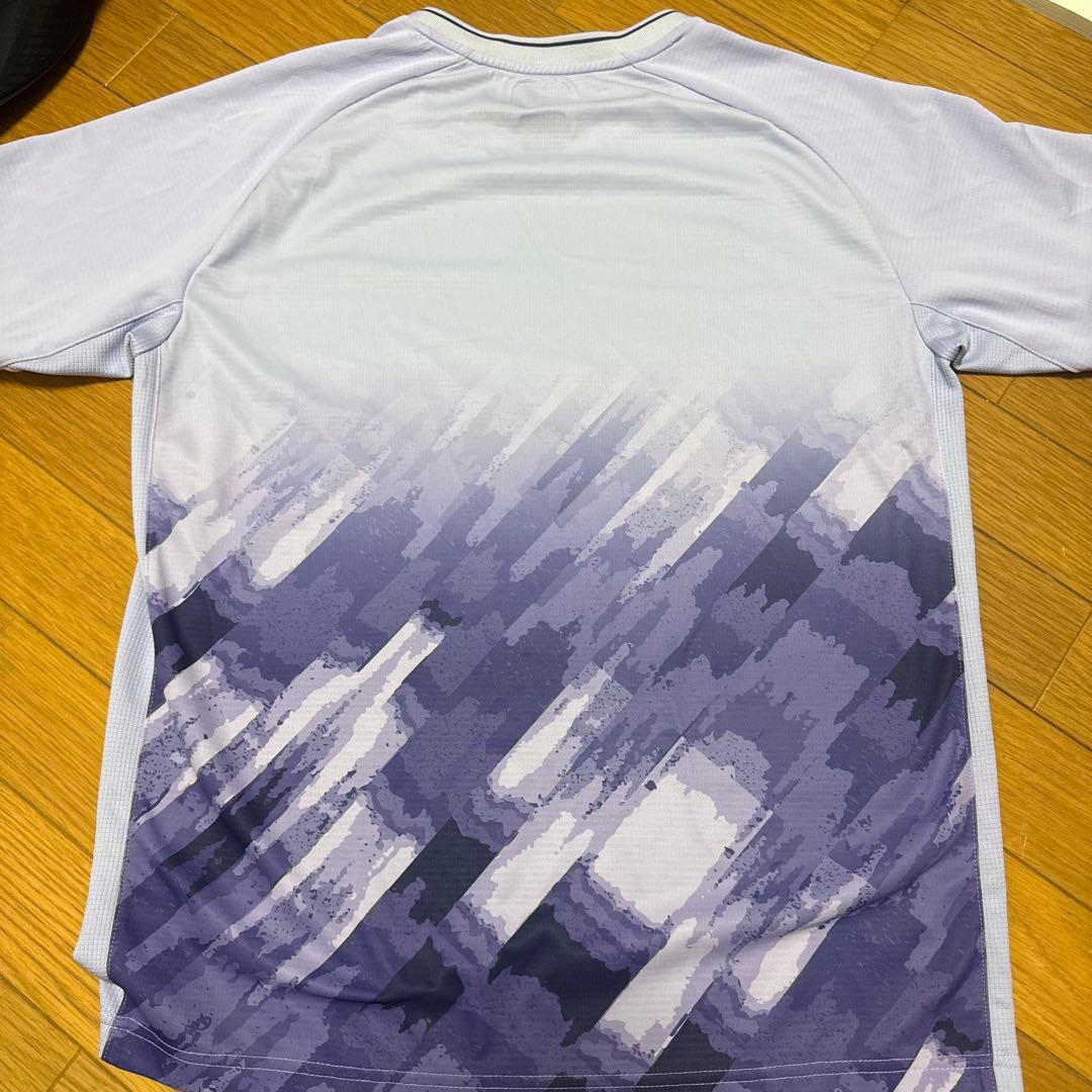YONEX 紫 グラデーション シャツ Lサイズ