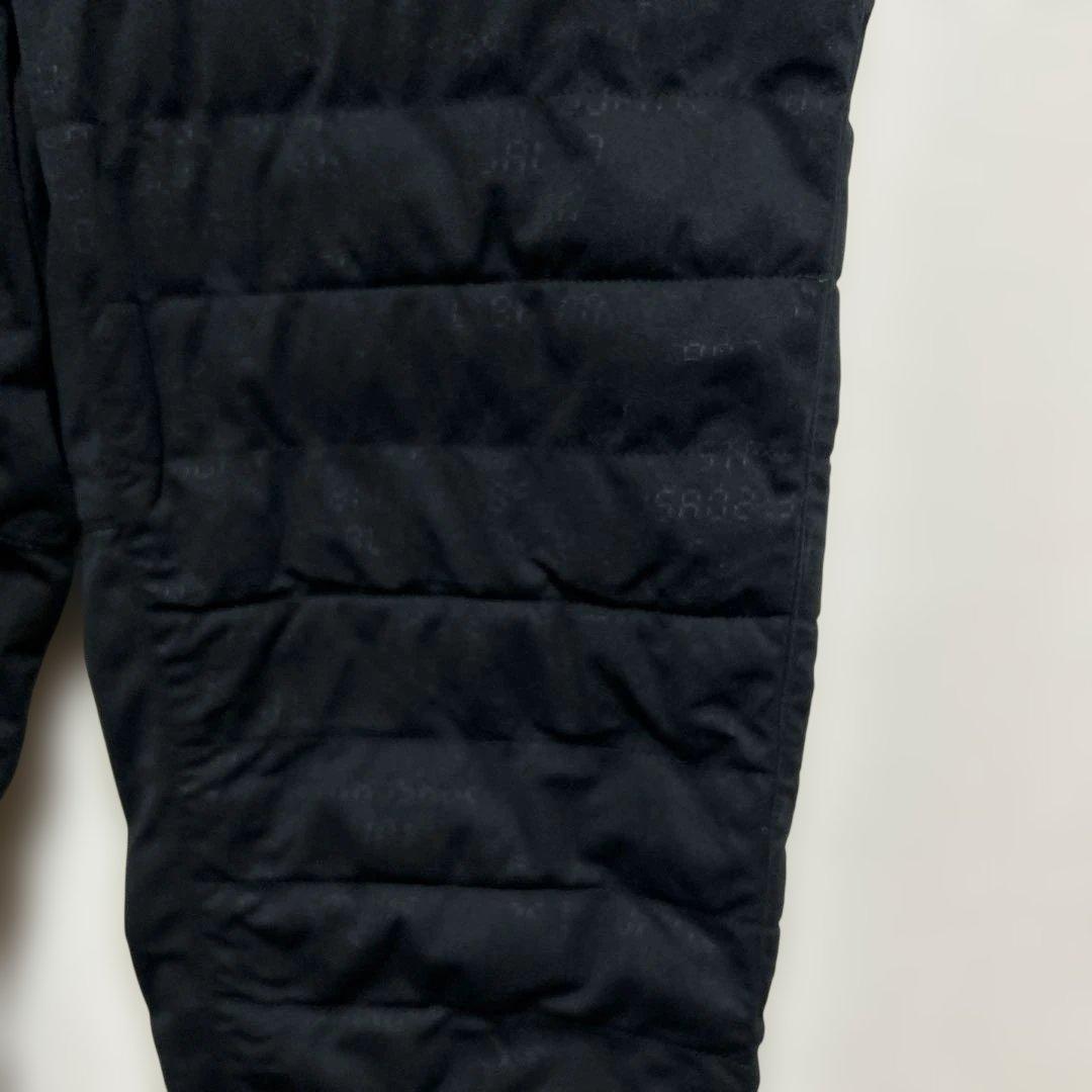 美品 ニューバランスゴルフ 中綿パンツ 黒 サイズ3 メンズ NBロゴ 撥水