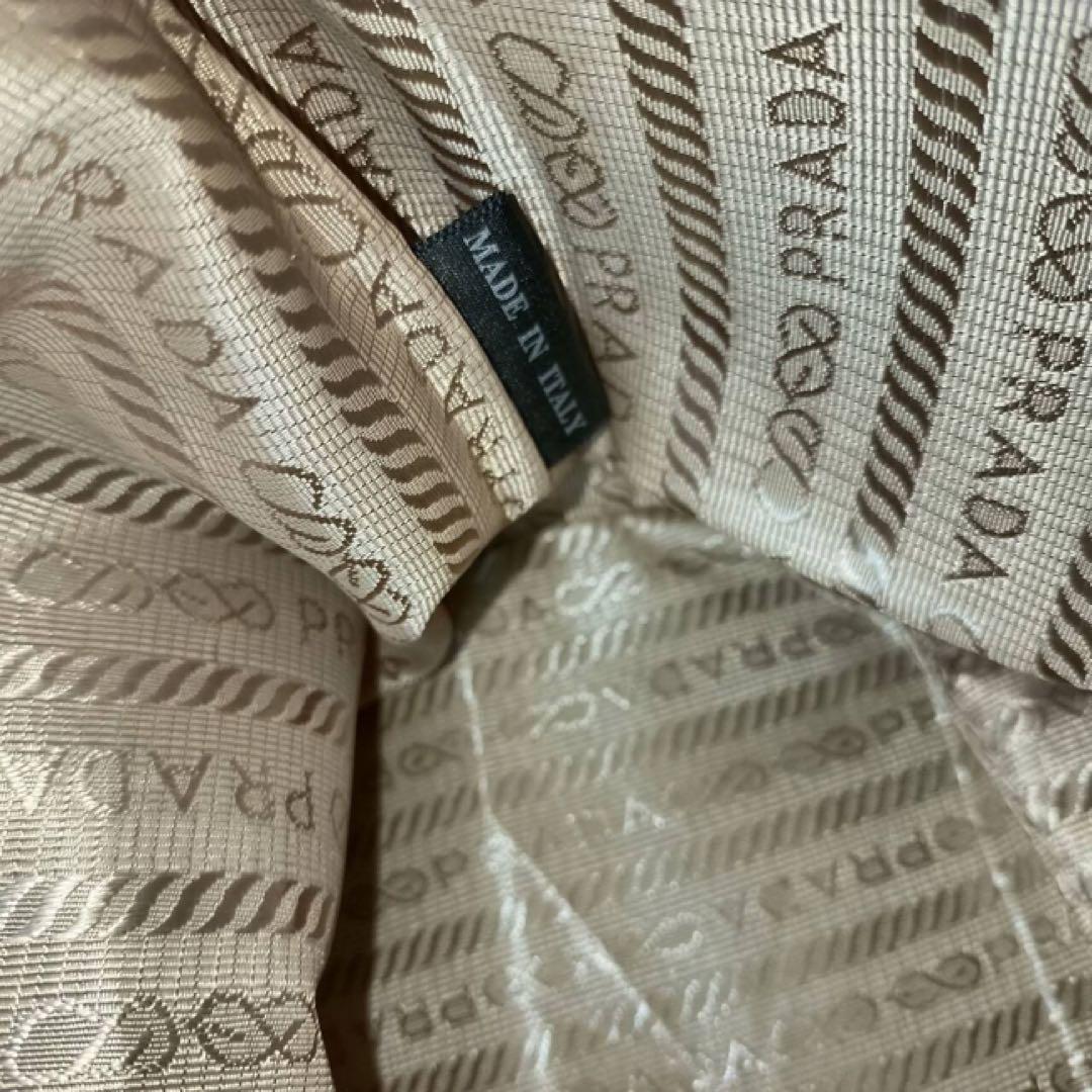 PRADA ノベルティ 巾着型 ナイロン ポーチ ブラック