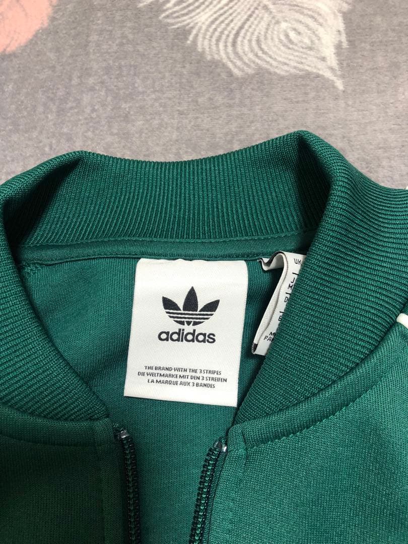 adidas ジャケット グリーン Mサイズ
