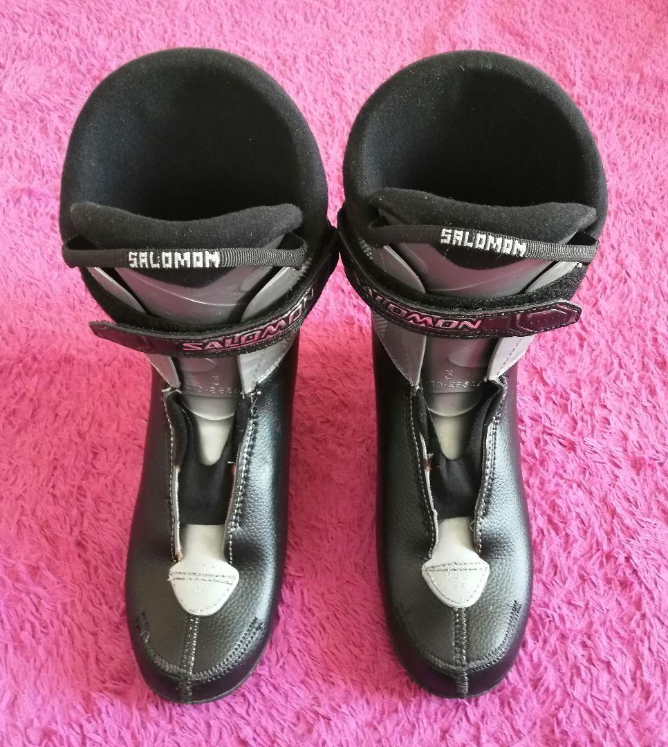 サロモン SALOMON メンズ スキーブーツ 27.5 黒 ブラック