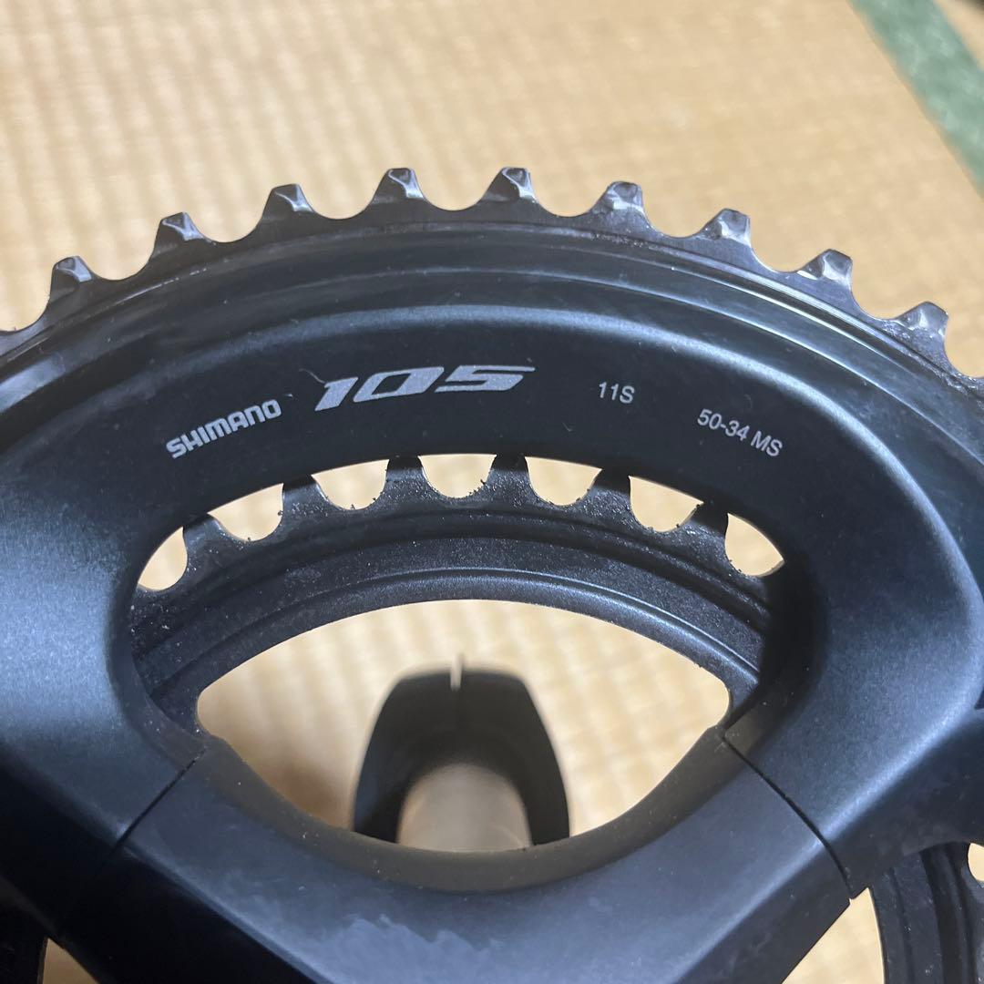 パーツ Shimano 105 FC-R7000 50/34T 172.5mm