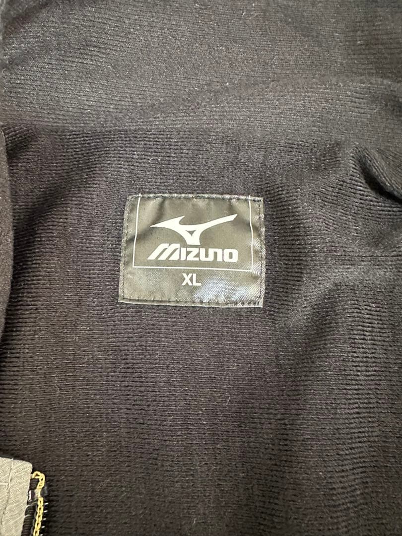Mizuno ジャージ セットアップ ブレスサーモ グレー/ブラック XL