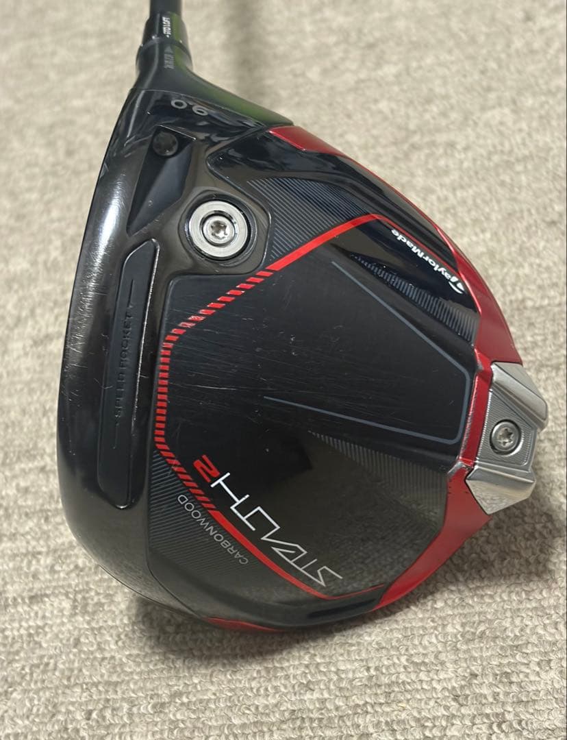 TaylorMade Stealth2ドライバー、9度　NX BLACK 50S