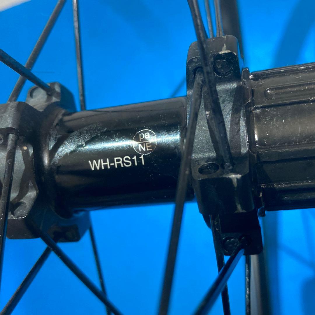 ★メンテ済 WH-RS11 リアのみ 11sフリー 25Cタイヤ クイック付