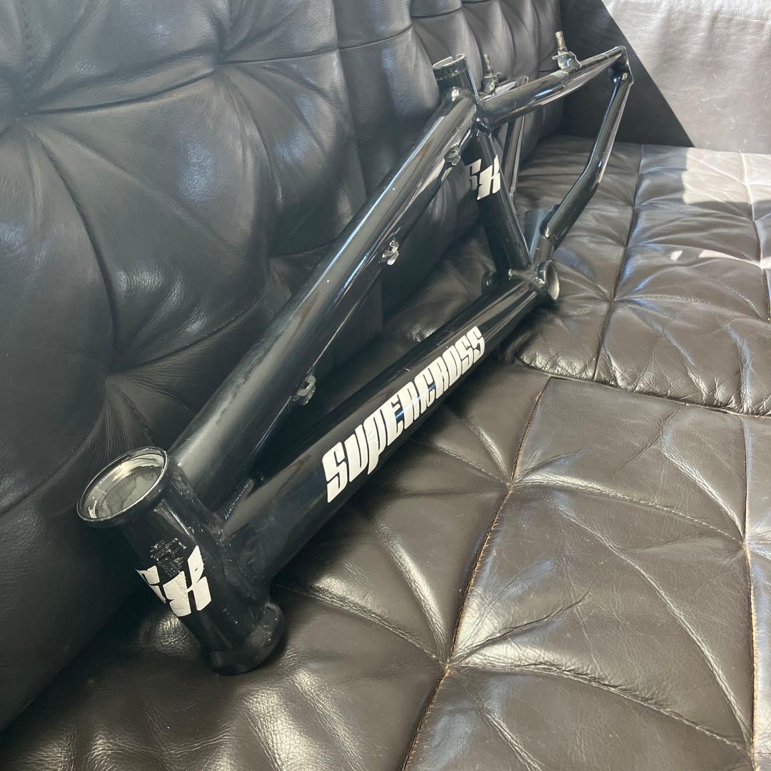Super CROSS BMXフレーム ブラック pro 20