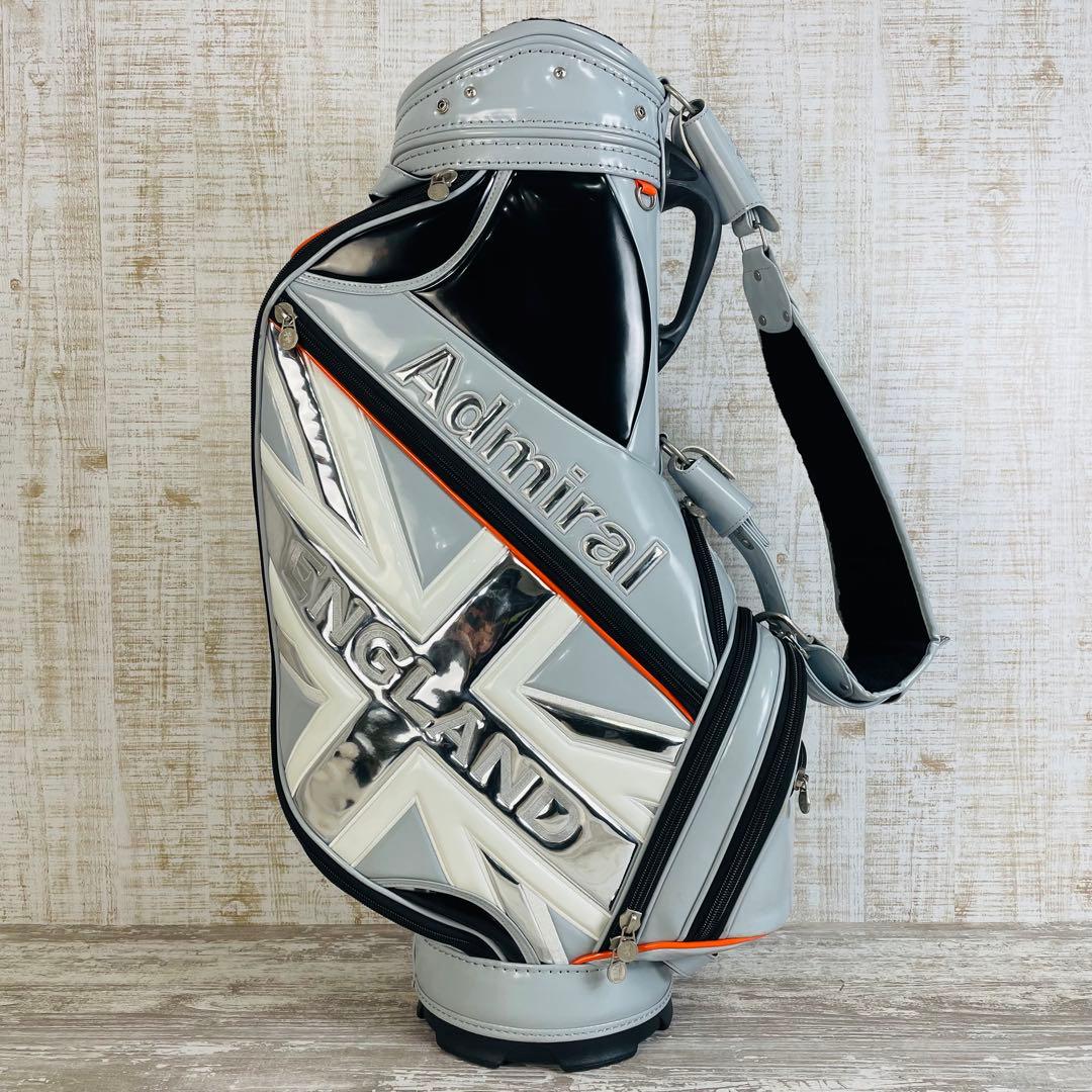 Admiral GOLF アドミラル ビックランパント エナメルキャディバッグ