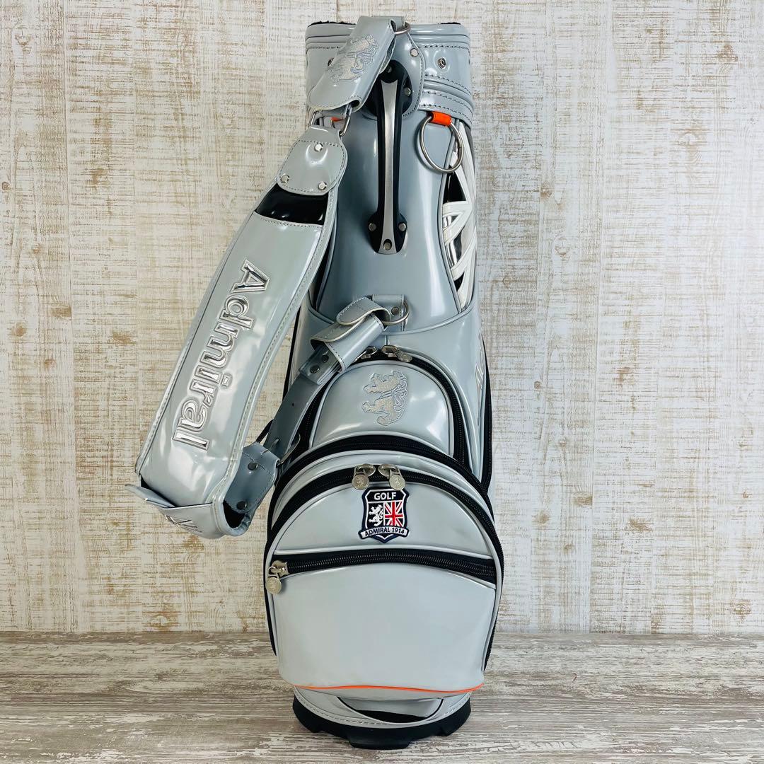 Admiral GOLF アドミラル ビックランパント エナメルキャディバッグ