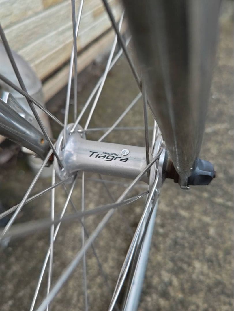 gum 引取限定 中古ラレー ロードバイク 2×10変速 520MM軽整備