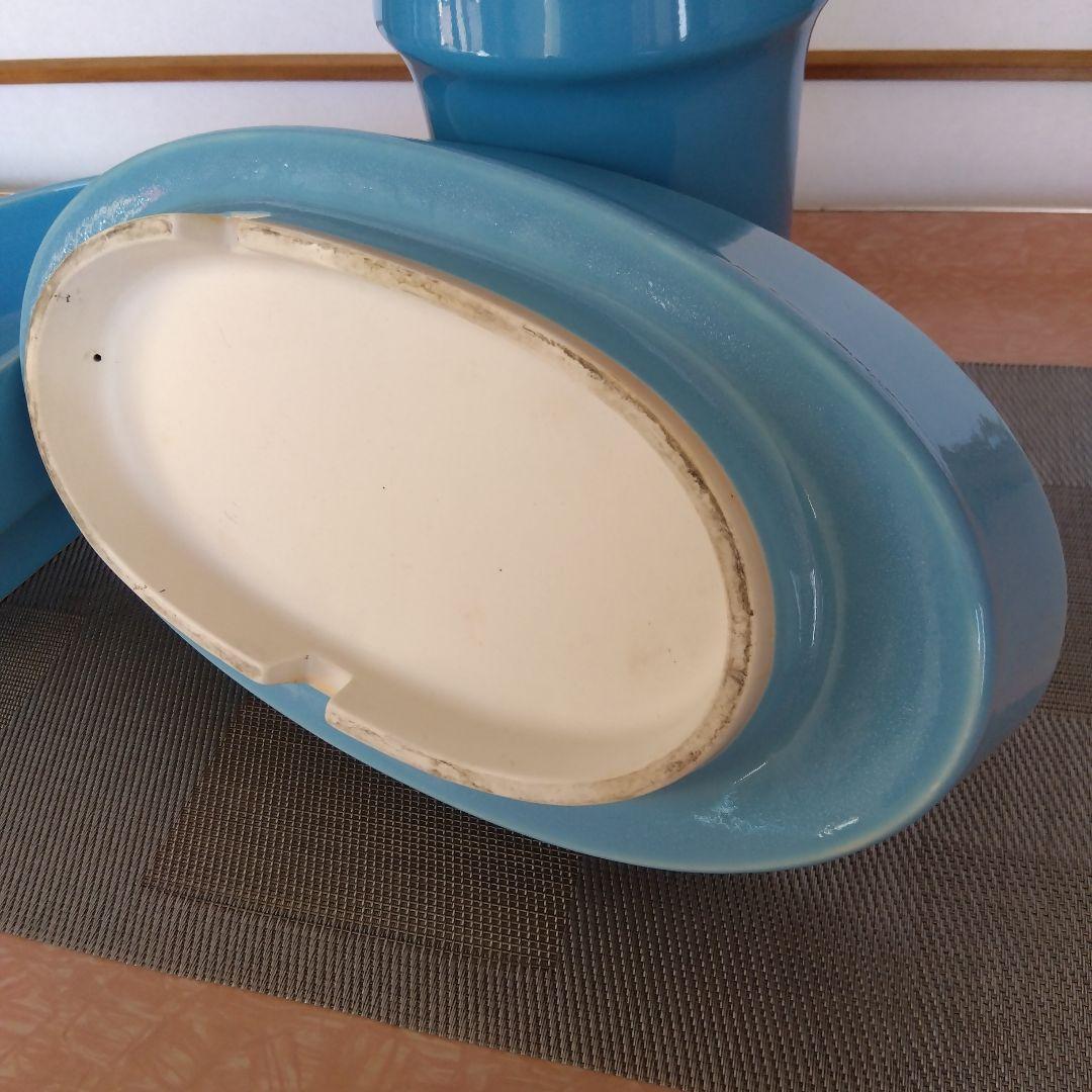★小原流 生け花 水色花器三品　 No.山の香10/2