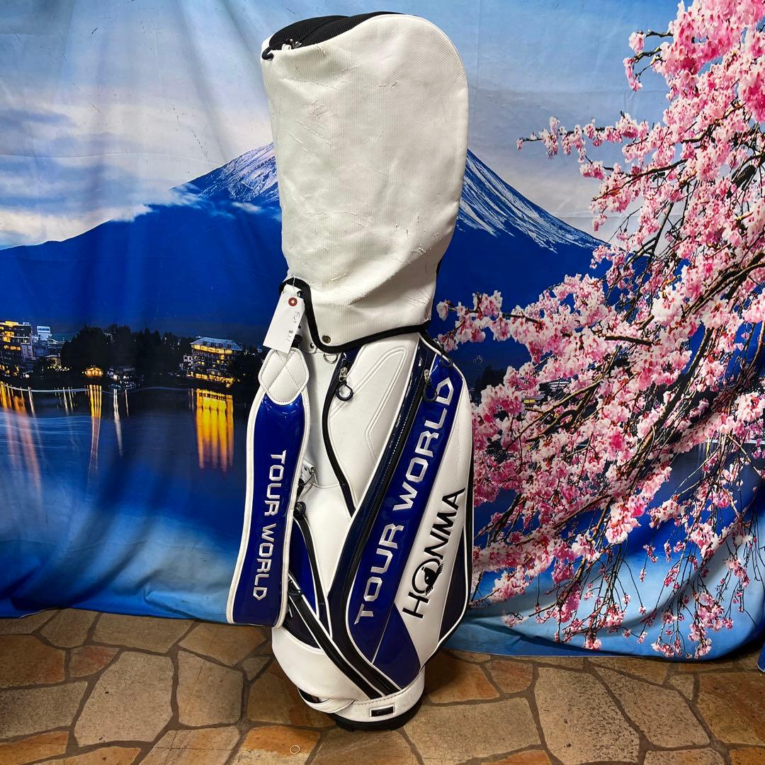 寶BY-1251 HONMA キャディバッグ 内径約20cm 重量約3.1kg