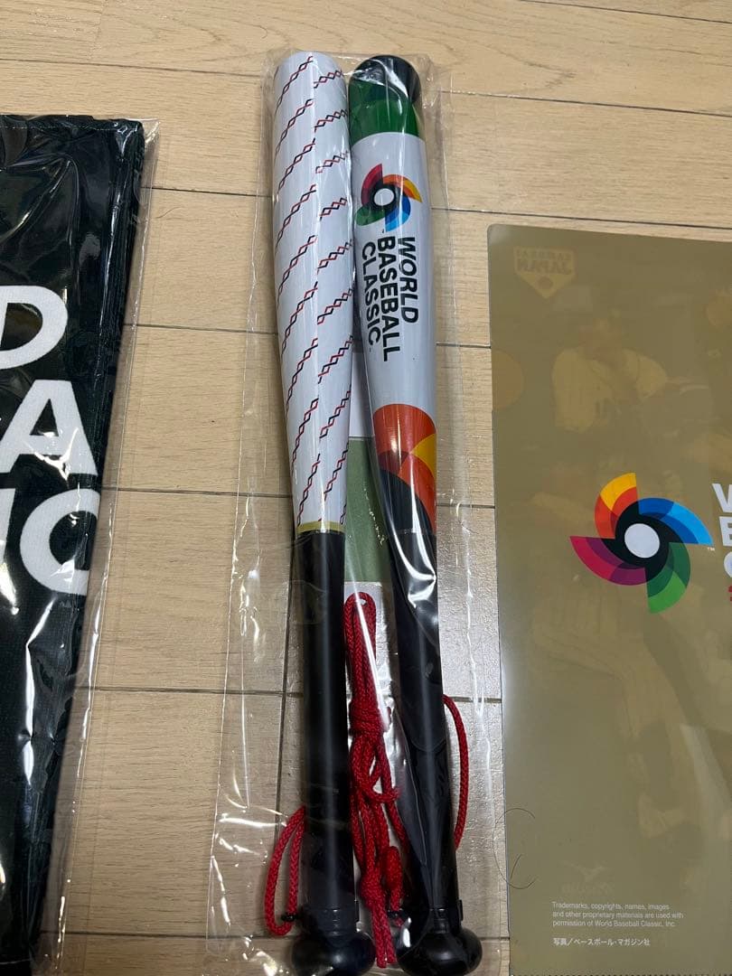 WBC タオル&クリアファイル&カンフーバット