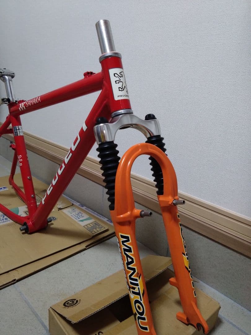 PEUGEOT フレーム+MANITOU フロントサスセット