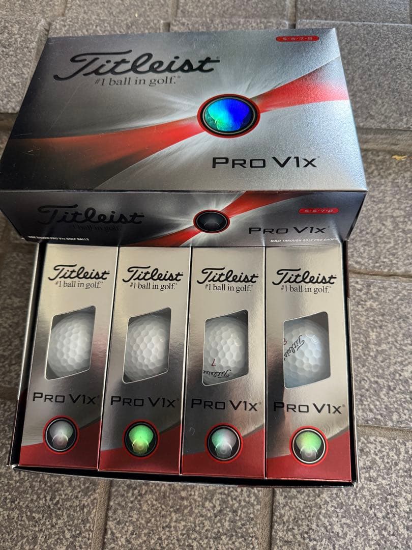 け*ん様 タイトリストTitleist prov1x 15球，スリクソン6球計2