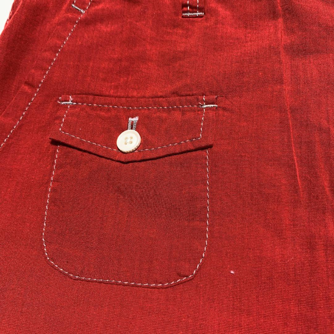 新品 パーリーゲイツ リバーシブル ハーフパンツ サイズ5 L