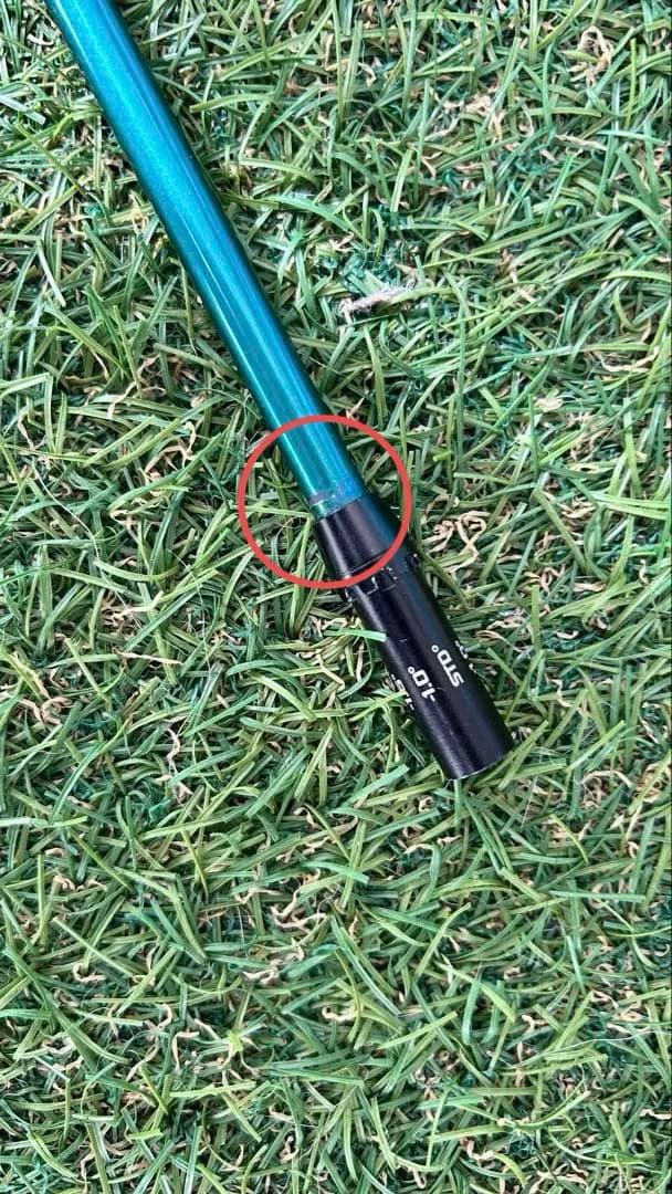 Fujikura スピーダーNXグリーン　40R／コブラスリーブ【塗装剥がれ】