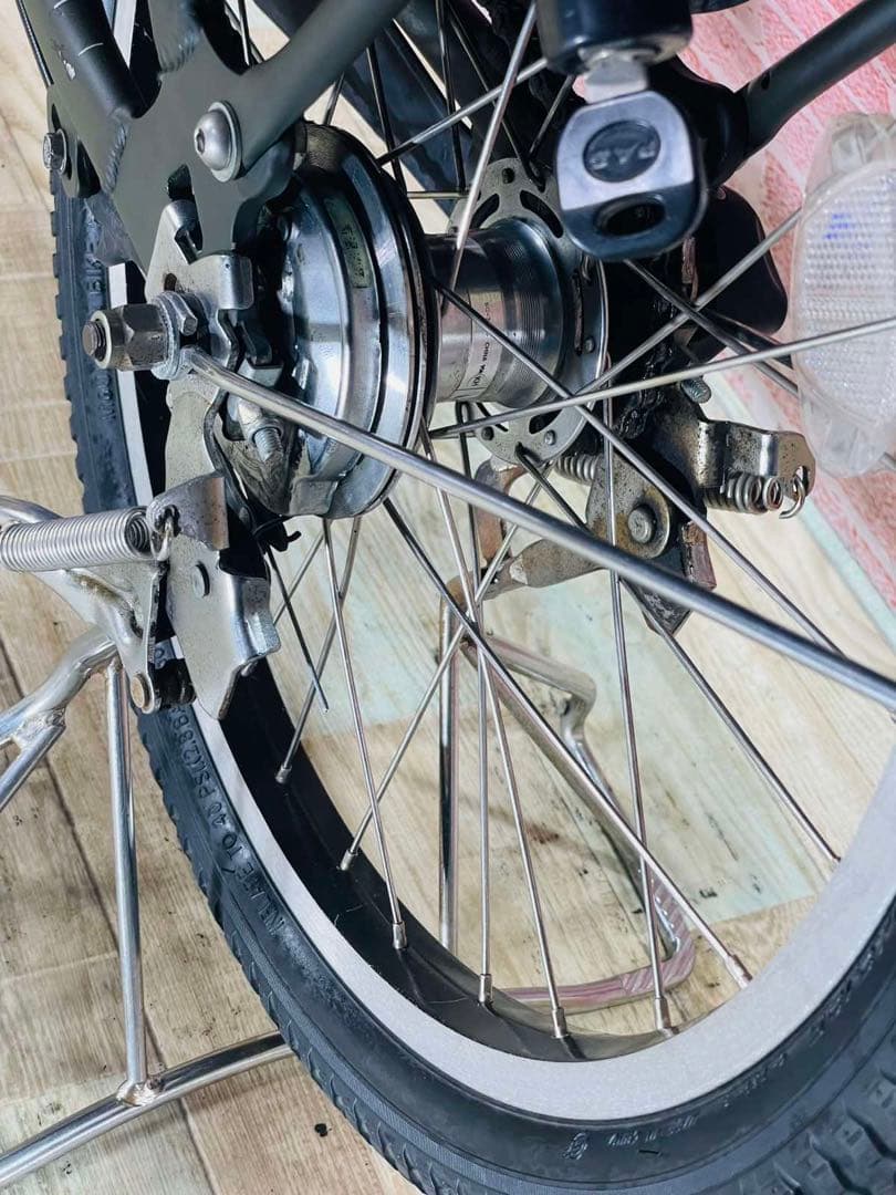 K2210 電動自転車ヤマハ子供乗せ 20インチ グリーン8.9Ah